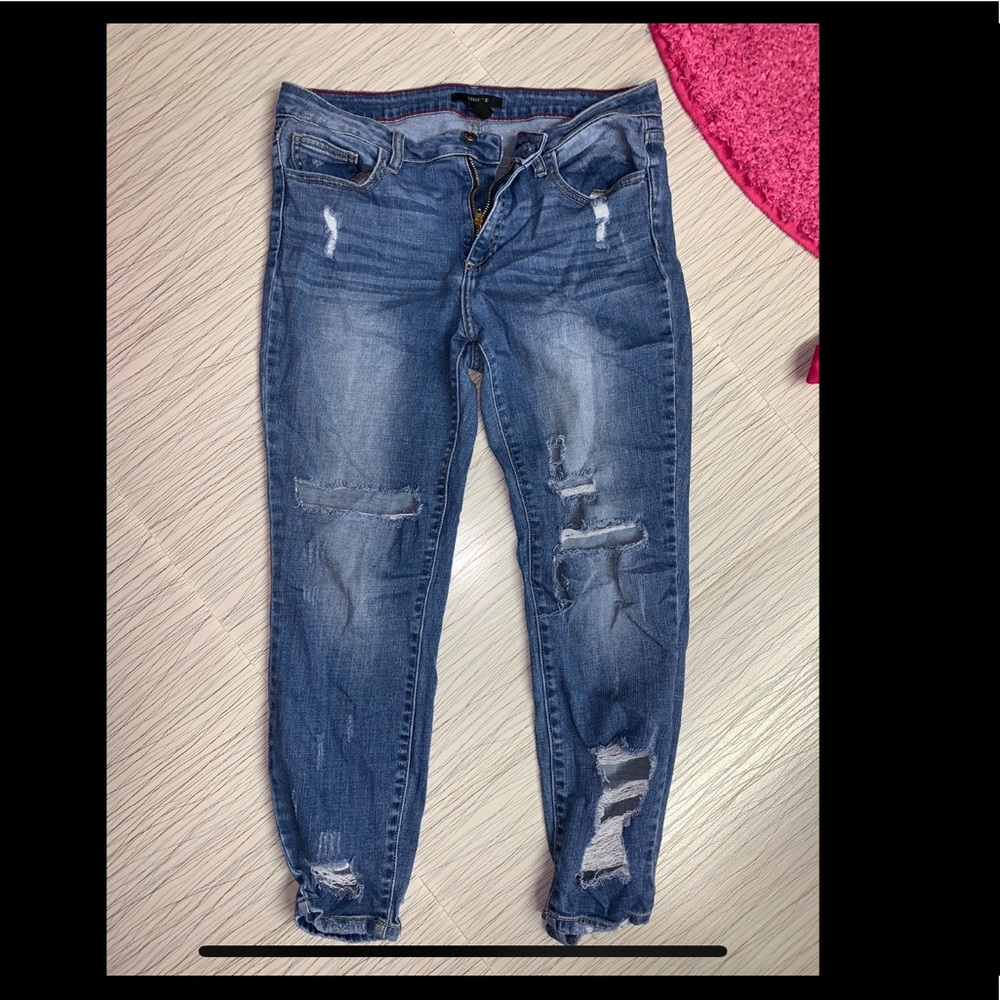 ripped jeans